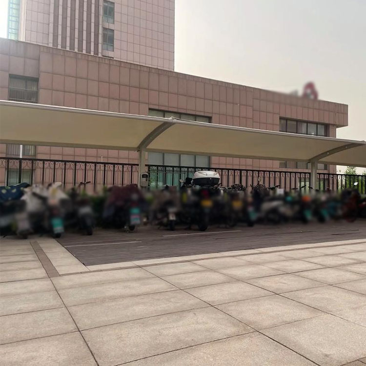 延长县膜结构电动车棚